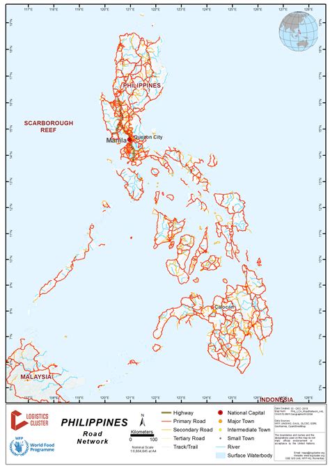 PHILIPPINE NATIONAL ROAD NETWORK .